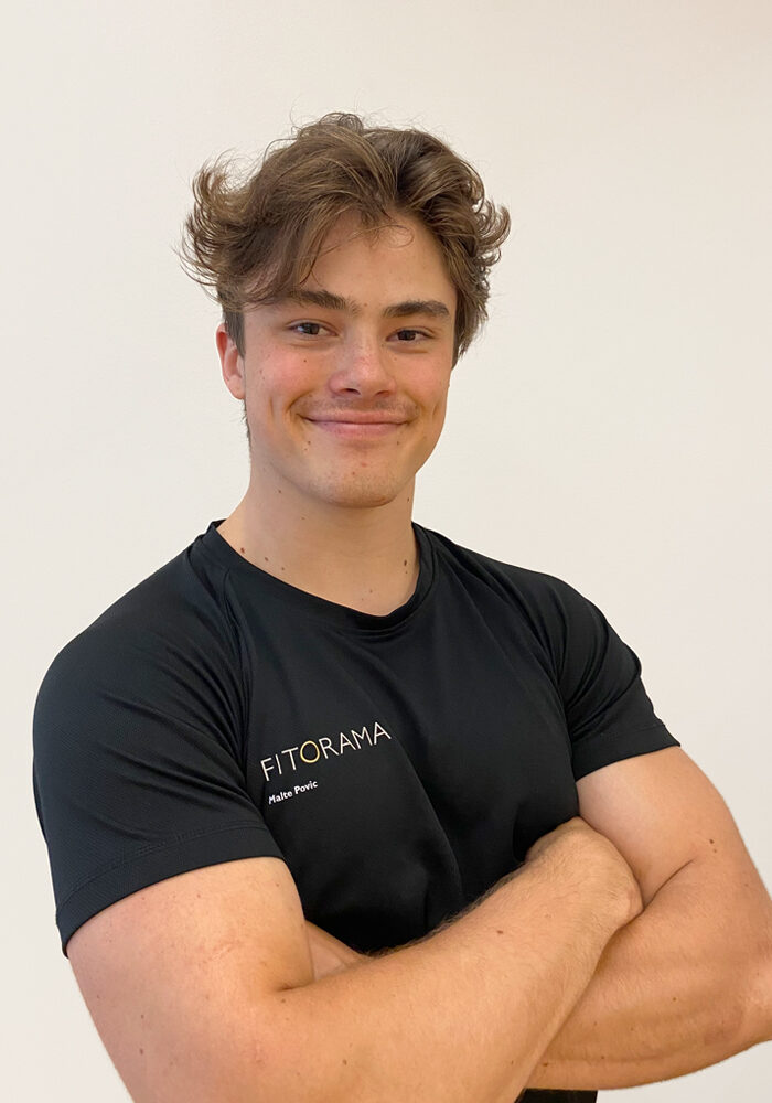 Portrait von Malte Povic, Fitness Trainer im Novartis Fitness Center in Basel