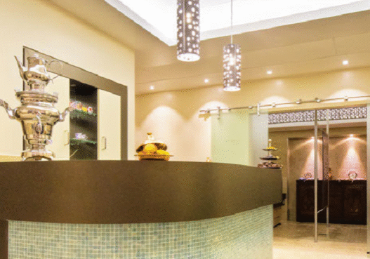 Wellness (Hamam) Theke Fitorama Gym